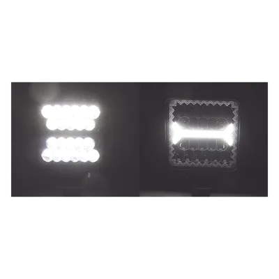 Luz de Trabajo LED / 40 LED / 5600 Lúmenes / 66 Watts / IP67 / 10-30 Vcc / 4.3 Pulgadas