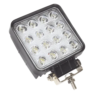 Luz de trabajo LED / 48 W / 4000 lm / 10-30 Vcc / IP67 / 16 LED / 5 patrones de destello / 4.3 pulgadas