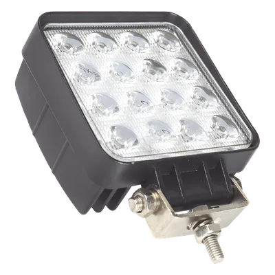 Luz de trabajo LED / 48 W / 4000 lm / 10-30 Vcc / IP67 / 16 LED / 5 patrones de destello / 4.3 pulgadas