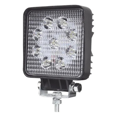 Luz de Trabajo LED / 2300 Lúmenes / 27 Watts / IP67 / 10-30 Vcc / 4.3 Pulgadas / 5 Patrones de Destello