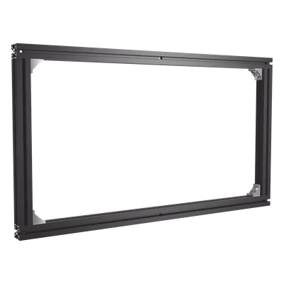 Montaje de Pared para 2 Paneles LED / Interior / Aluminio 6063 / 1000x580x80 mm (39.40'x22.85'x3.15') / 7.5 kg