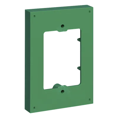 Espaciador / 5/8" (16 mm) / Plástico verde / Cajas estándar / 0.52 ft profundidad