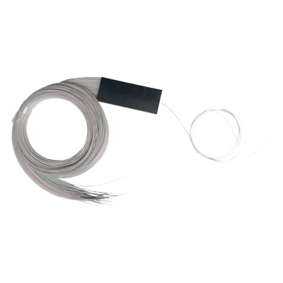 Divisor Óptico PLC / 1x64 / Fusión sin Conectores / Longitud de Onda 1260~1650 nm / Pérdida de Inserción 20.2 dB / Rango -40 a 85°C