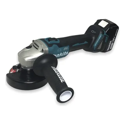 Miniesmeril angular / 115mm (4-1/2in) / 18V Li-ION 5.0 Ah / 5,800 RPM / Brushless / Freno eléctrico / Protección contragolpe