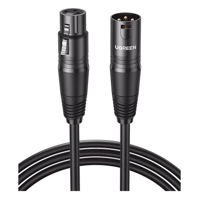 Cable XLR Balanceado / Macho a Hembra / 5 m (16.4 ft) / Triple Blindaje / OFC / 6 mm Diámetro