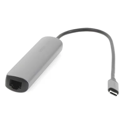 Docking Station USB-C / 5 en 1 / HDMI 4K@60Hz / 2 USB-A 3.1 5 Gbps / RJ45 Gigabit / PD 100W / Aluminio