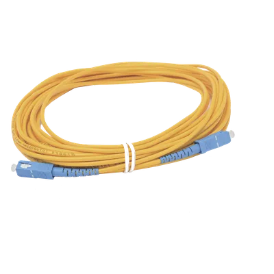 Jumper de Fibra Óptica / Monomodo G.652D / SC/UPC-SC/UPC / Simplex / 10 m (32.81 pies) / Forro 3 mm