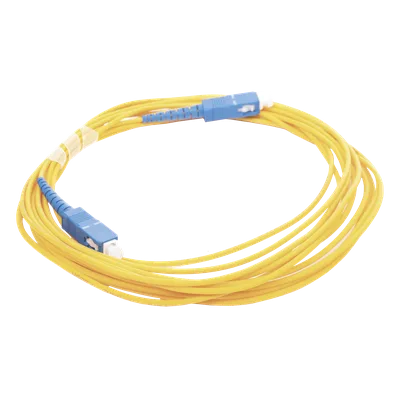 Jumper de Fibra Óptica / SC/UPC a SC/UPC / Monomodo OS2 / Simplex / 5 m (16.40 ft) / 2 mm / PVC