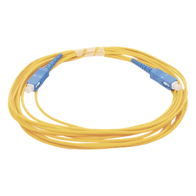 Jumper de Fibra Óptica / SC/UPC a SC/UPC / Monomodo OS2 / Simplex / 5 m (16.40 ft) / 2 mm / PVC