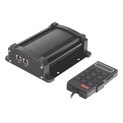 Kit de Equipamiento para Seguridad Pública / Barra LED 132 Hyperlux / Sirena 100W Mono-mando / Bocina 8 Ohms / Control de Tráfico Ámbar / 45 Patrones de Destello