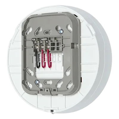 Base AV inalámbrica direccionable / Montaje en techo / Color blanco / Red malla Clase A / Serie L System Sensor / Paneles ES-200X, MS-9600
