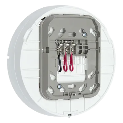 Base AV inalámbrica direccionable / Montaje en techo / Color blanco / Red malla Clase A / Serie L System Sensor / Paneles ES-200X, MS-9600