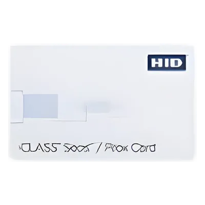 Tarjeta inteligente / iCLASS SEOS + PROX / 8KB / 5.4 x 8.57 cm / No clonable / Pedido mínimo 100 pzas