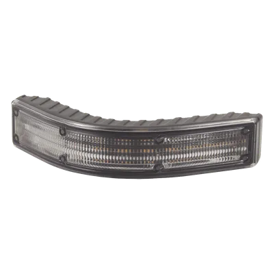 Luz Auxiliar Esquinera LED / 270° Ámbar / Doble Color Ámbar/Blanco / 69 Patrones / 12-24 VCC / IP69K / SAE Clase 1