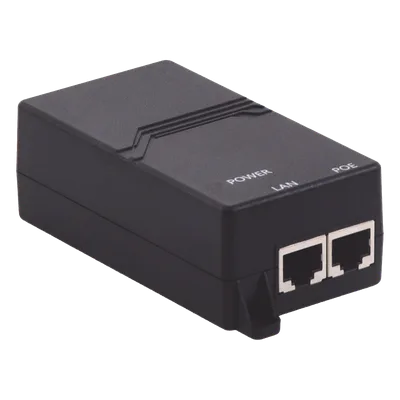 Inyector PoE Pasivo 48vcc Gigabit para APs Grandstream hasta 24W GWN7605, GWN7605LR, GWN7615, GWN7630, GWN7630LR, GWN7660, GWN7660LR y GWN7664.