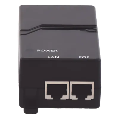 Inyector PoE Pasivo 48vcc Gigabit para APs Grandstream hasta 24W GWN7605, GWN7605LR, GWN7615, GWN7630, GWN7630LR, GWN7660, GWN7660LR y GWN7664.