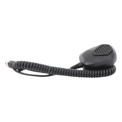 Micrófono de Solapa para DVR Móvil / Audio Bidireccional / Cable 2 m (6.6 ft) / Conector de Aviación / Operación PTT / -20°C a 70°C
