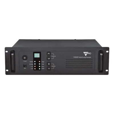 Repetidor UHF / 400-450 MHz / 40W / Protocolo DMR / Montaje en Rack