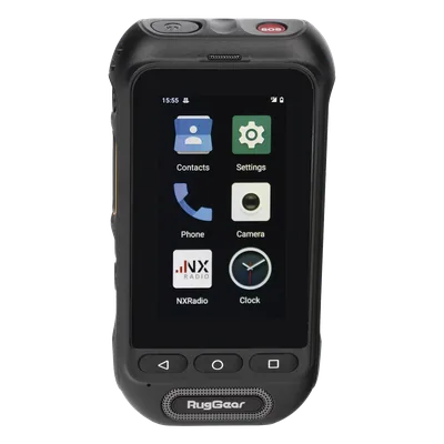 Radio PoC LTE / Altavoz 2W 105 dB / 3GPP Mission-Critical PTT / IP68 y MIL-STD-810H / Batería Extraíble 3000 mAh / 197 g / Multi APN