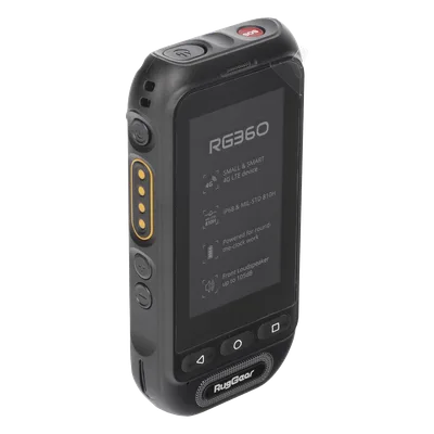Radio PoC LTE / Altavoz 2W 105 dB / 3GPP Mission-Critical PTT / IP68 y MIL-STD-810H / Batería Extraíble 3000 mAh / 197 g / Multi APN