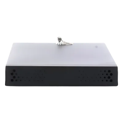 Gabinete de Seguridad para DVR/NVR / Acero Calibre 20 / Ancho 396 mm / Compatible con Rack 19' / Ventilación Lateral