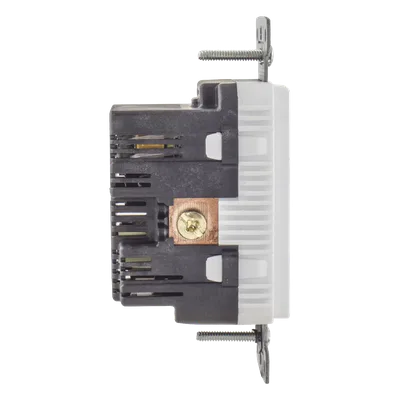 Contacto Dúplex con USB / 15A / 125V / 2P 3H / NEMA 5-15R / 14-10 AWG / Blanco