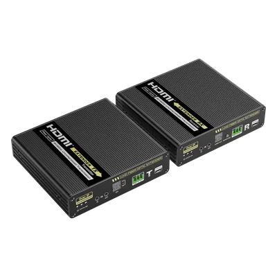 Kit Extensor HDMI por FIBRA ÓPTICA 10G a 40 Km | Resolución 4K@60Hz | Monomodo (SMF) | IPCOLOR PIXEL | Cero Latencia | Sin Comprimir | S/PDIF / ARC / RS-232 | Salida Loop | Transceptores Ópticos (GBIC