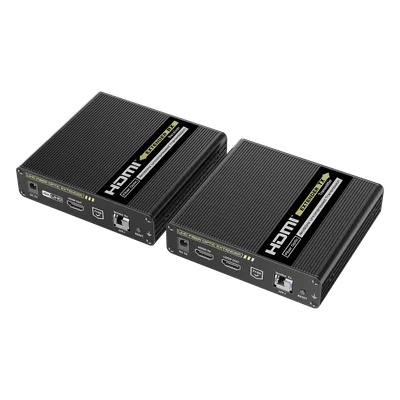 Kit Extensor HDMI por FIBRA ÓPTICA 10G a 40 Km | Resolución 4K@60Hz | Monomodo (SMF) | IPCOLOR PIXEL | Cero Latencia | Sin Comprimir | S/PDIF / ARC / RS-232 | Salida Loop | Transceptores Ópticos (GBIC