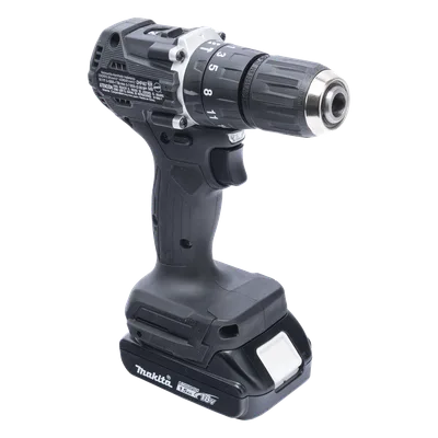 Rotomartillo/Taladro Inalámbrico SIN CARBONES, Broquero de 1/2", 1,700 RPM, 18V⎓, Torque: 40 N.m C/2 Bat. (1.5Ah) y Cargador.