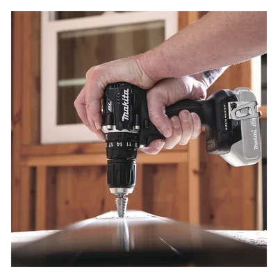 Rotomartillo/Taladro Inalámbrico SIN CARBONES, Broquero de 1/2", 1,700 RPM, 18V⎓, Torque: 40 N.m C/2 Bat. (1.5Ah) y Cargador.