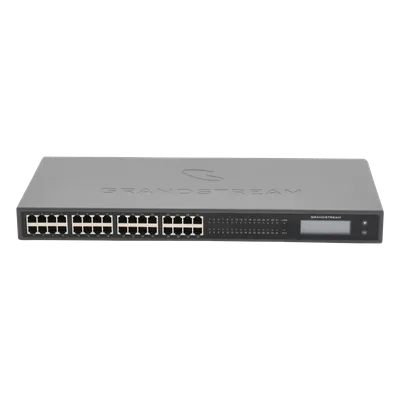 Adaptador VoIP / 32 FXS / 2x Telco 50-pin / Gigabit Ethernet / 1U Rack / 17.3 x 7.3 x 1.7 in