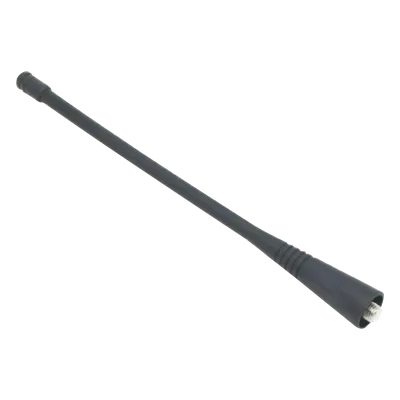 Antena Helicoidal UHF / 400-470 MHz / 50 Ohmios / Omnidireccional / Conector Rosca Monopolo / 170 mm (6.7 in)