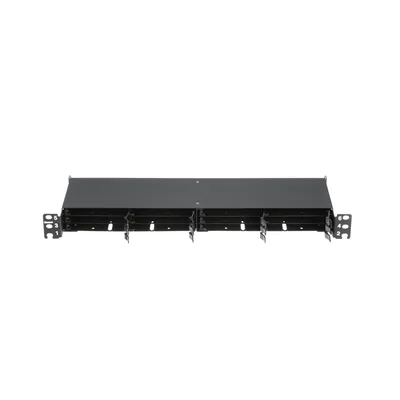 Panel de Distribución de Fibra Óptica / 1 UR / 12 Cassettes HD Flex / 144 Fibras / 19" (483 mm) / Fijo
