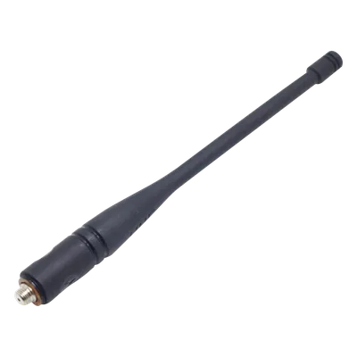 Antena Helicoidal UHF / 400-470 MHz / Ganancia 0 dBd / 170 mm (6.7 in) / Conector Rosca Monopolo / Motorola MOTOTRBO DEP-DGP