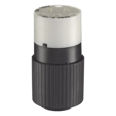 Conector Hembra / 15 A / 125 V / 2 Polos 3 Hilos / NEMA 5-15R / Grado Industrial / 2.95 x 1.52 x 1.38 in