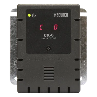 Detector de Gas Fijo / CO y NO2 / Detección de Bajo Nivel / Integración con Sistemas de Ventilación y Alarmas / Activación Automática de Mitigación