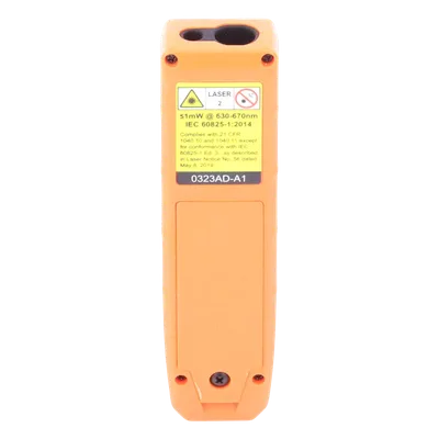 Medidor Láser de Distancia / Rango 5.1 cm a 30.5 m (16.7 ft a 100.1 ft) / Precisión 1/16'' / Pantalla LCD Dual / Clip de Bolsillo