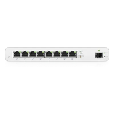 Router Gigabit / 8 Puertos PoE Pasivo 27V / 1 Puerto SFP / NAT 1 Gbps / 110W Total / OSPF y Firewall