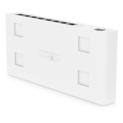 Switch PoE Pasivo / 8 Puertos GbE / 1 Puerto SFP / 110 W (27 V) / 30 W por Puerto / Aislamiento de Puertos / DHCP Snooping