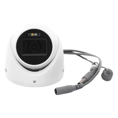Cámara Turret TURBOHD / 2 Megapixel / Dual Light IR 30 m (98.4 ft) + Luz Blanca 20 m (65.6 ft) / Gran Angular 101° / Micrófono Integrado / IP67 / Metal