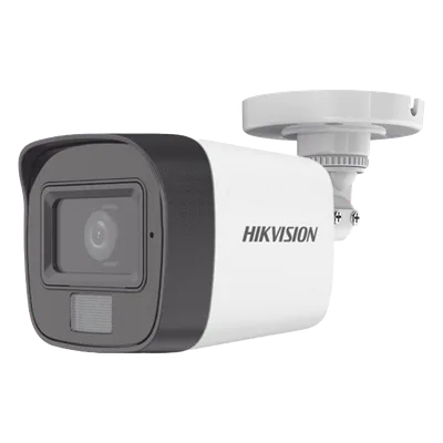 Cámara Bala TURBOHD / 2 Megapixel / Dual Light IR 30 m (98.4 ft) + Luz Blanca 20 m (65.6 ft) / Micrófono Integrado / Gran Angular 101° / IP67 / 4 Tecnologías