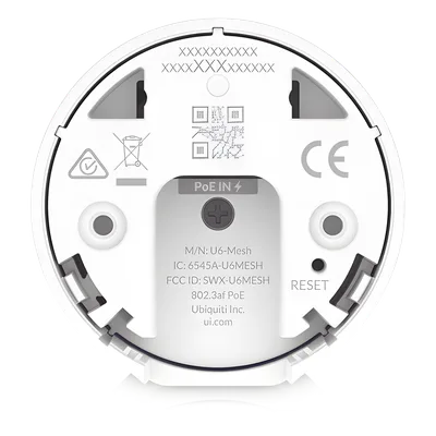 Punto de Acceso WiFi 6 Mesh / Doble Banda / 5.3 Gbps / 4x4 MU-MIMO / IPX5 / Interior-Exterior