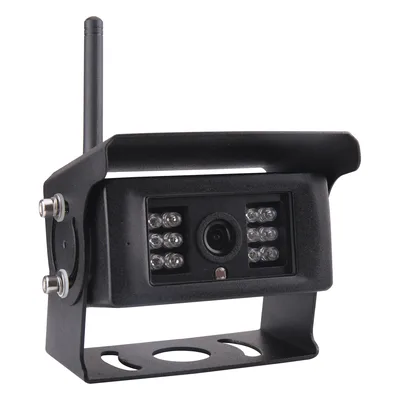 Sistema de Cámara de Reversa Inalámbrico / Monitor Táctil 7" / Resolución 800x480 / Visión Nocturna 20 m (65.6 ft) / Alcance 200 m (656 ft) / IP67