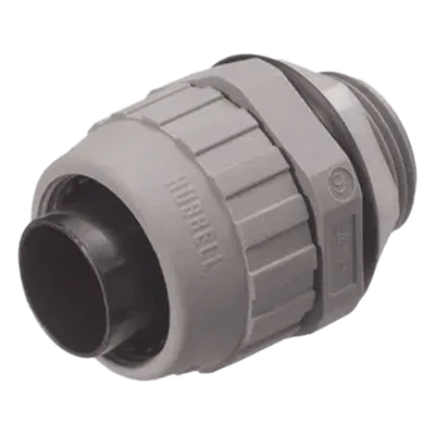 Conector Recto / Nylon 1/2" / Tubería Liquidtight Polytuff / UL94 / 2.14" x 1.30"