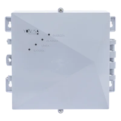 Energizador con tecnología SMT de 12,000Volts-1Joule/ 2500Mts Lineales de Protección / Cercas Electrificadas