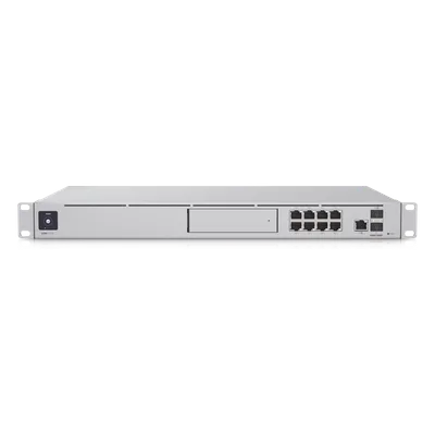Gateway Cloud 10G / Rack 1U / Dual WAN 10G SFP+ y 2.5G RJ45 / Switch PoE 8 Puertos / PoE+ 180W / IDS/IPS 3.5 Gbps / SSD 128 GB / Pantalla Táctil 1.3'