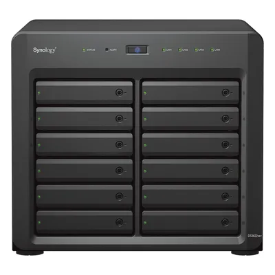 Servidor NAS / 12 Bahías / Expansión a 36 Bahías / Intel Xeon 6 Núcleos / 16 GB DDR4 ECC / 10GbE RJ-45 / Caché NVMe SSD / RAID F1, 0, 1, 5, 6, 10