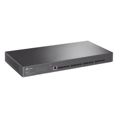 Switch Fibra Óptica L2+ / 16 Puertos SFP+ 10G / Rendimiento 320 Gbps / Sin Ventiladores / Montaje en Rack / Gestión Centralizada