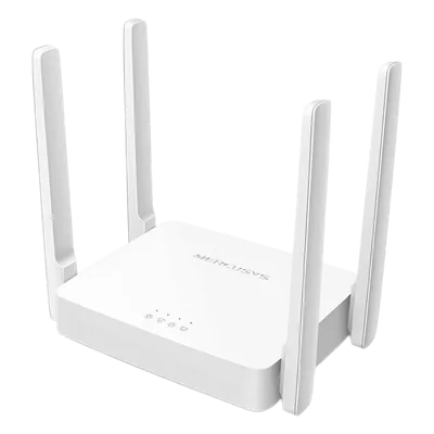 Router Inalámbrico / Wi-Fi 5 AC1200 / Dual Band 2.4 GHz y 5 GHz / 4 Antenas 5 dBi / 3 Puertos 10/100 Mbps