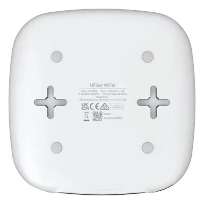 UFiber WiFi 6 GPON CPE con WiFi 802.11ax + 4 puertos GbE LAN y 1 puerto GPON WAN